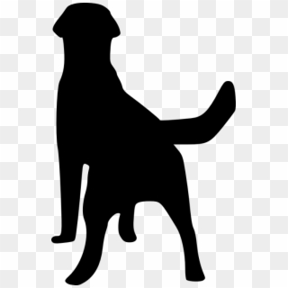 Dog Silhouette Image At Getdrawings - Dog Sitting Down Silhouette Png Clipart