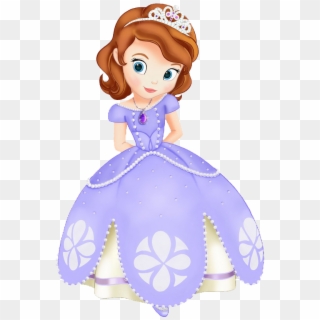 My 4 Granddaughters - Sofia The First Cake Topper Clipart