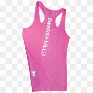 Swedish Hill Logo Tank Tops Available In Pink , Blue, Clipart
