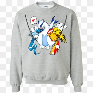 Lugia Uno Dos Tres Crewneck Sweater - Sweater Clipart