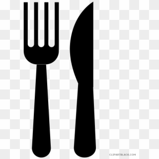 Png Freeuse Stock Fork And Knife Clipart - Fork And Knife Clipart Black And White Transparent Png