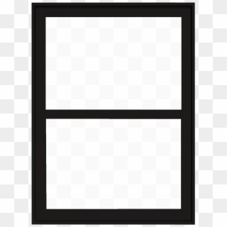 Hybrid Single Hung Windows - The Square Clipart