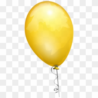 Yellow Balloon Png - Balloon Clip Art Transparent Png