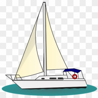 Clip Art Yacht - Png Download