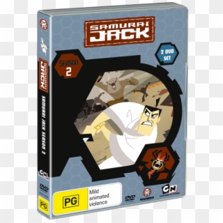 "cartoon Network's Samurai Jack Has Been Bringing Bushido - Samurai Jack Dvd Clipart