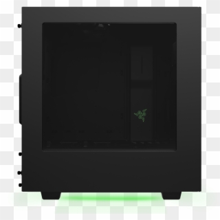 The Razer Logo Lights Up On The H440 Shroud But Not - Computer Case Clipart