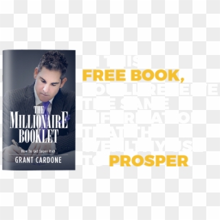 Grant Cardone's The Millionaire Booklet - Millionaire Booklet Clipart