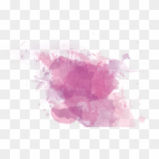 Ftestickers Paint Watercolor Splatter Pink - Watercolor Splash Png Purple Clipart
