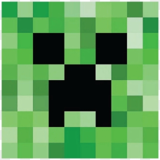 Free Minecraft Homeschool Resources - Minecraft Creeper Face Clipart
