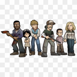 1024 X 527 7 - Walking Dead Game Png Clipart