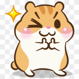 Hamster Sticker - Hamster Kawaii Clipart