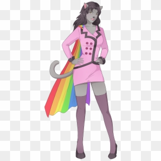 Nyan Cat Inspired Character Commissioned For Indie - Illustration Clipart