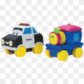 Bob The Train Police Car Toy Figure - Bob The Train Toys Clipart