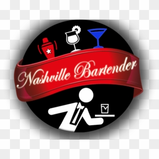 Nashville Bartenders Services - Graphic Design Clipart