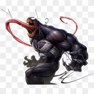 Venom Sticker - Comic Venom Clipart