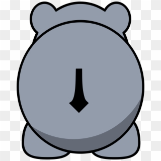 This Free Icons Png Design Of Hippo Back Clipart