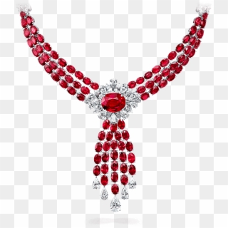 2000 X 2000 2 - Diamond Necklace With Rubies Clipart