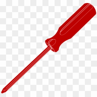 Small - Screwdriver Clipart Red - Png Download