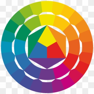 So We Move From A 12 Color Representation To A 24 Color - Itten Color Wheel Clipart