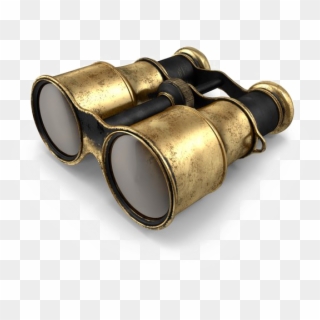 Binoculars Transparent - Vintage Binoculars Png Clipart
