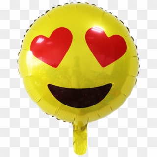 Emoji Sunglasses Emoji Heart Eye - Balloon Foil Love Emoji Clipart