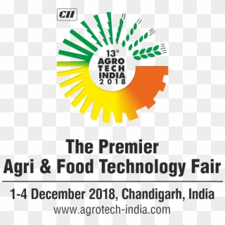 Cii Agro Tech 2018 India´s Premier Biennial Agro Technology - Agro Tech India Logo Clipart