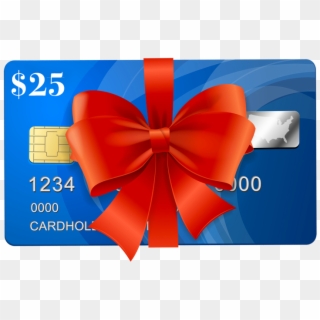 Free $25 Gift Card - $25 Visa Gift Card Png Clipart
