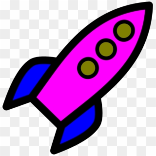Animated Rocket Clipart Wikiclipart - Rocket Clipart Pink - Png Download