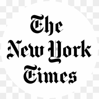 Nyt-circle - New York Times Black Logo Clipart