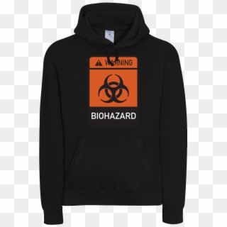 Biohazard Sweatshirt B&c Hooded - Sweatshirt Clipart