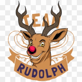 Team Rudolph - Cartoon Clipart