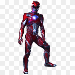 Png Power Rangers Movie - Red Power Ranger 2017 Movie Clipart