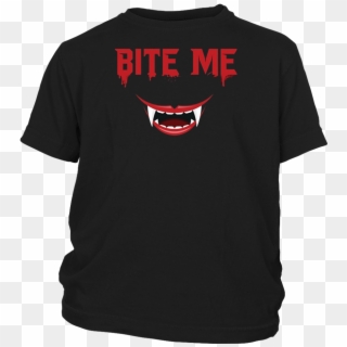 Bite Me Halloween T Shirt Clipart