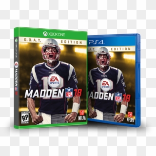 Tom Brady Is The Madden Nfl 18 Cover Athlete - Madden 2018 Tom Brady Clipart
