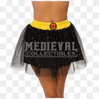 Adult Black Widow Tutu Skirt Clipart
