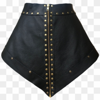 V Skirt Back Clipped Rev 1 - Miniskirt - Png Download
