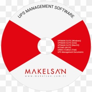 Maknet Ups Management Software - Circle Clipart