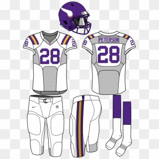 Nfl Throwbacks Ers Titans And Redskins Added Complete - Minnesota Vikings Concept Uniforms Clipart