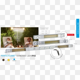 Perfectclime® Term2000 L&h Ip65, 180° Swiveling Spotlightsburda - Burda Perfectclime Clipart