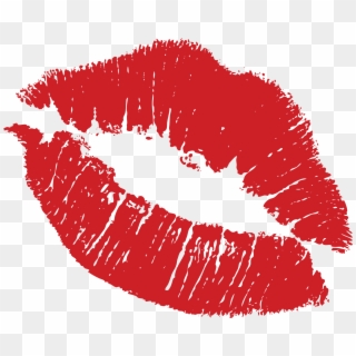 Transparent Kiss Lips - Lipstick Stain Png Clipart