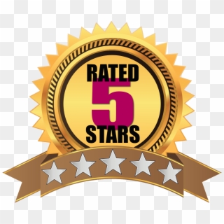 5 Star Sticker - Award Logo Template Png Clipart