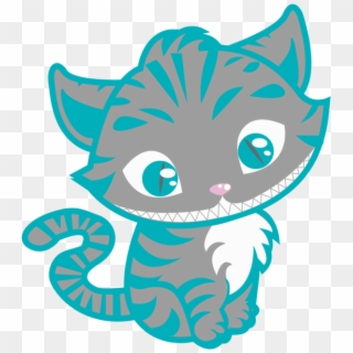 Cute Cheshire Cat Drawing Clipart