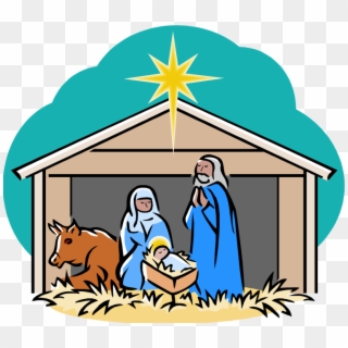 756 X 660 3 - Christmas Jesus Birth Clipart - Png Download