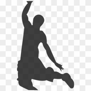 Cool Clipart Basketball Player - Basketball Silhouette Clipart Png Transparent Png