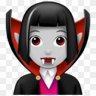 Vampire Clipart Vampire Woman - Woman Vampire Emoji - Png Download