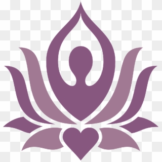 Lotus Yoga Logo Design Png Image - Yoga Symbol Png Clipart
