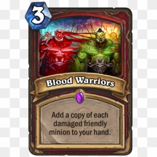 Blood Warriors Card - Master's Call Hunter Clipart
