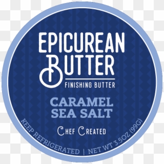 Caramel Sea Salt Butter - Circle Clipart