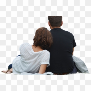 Couple Sitting Back Png Clipart