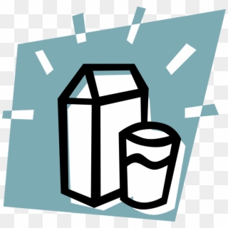 Graphic Free Milk Vector Carton - Milk Clipart